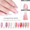 Poly Extention Gel Set Nail Art Clear Camouflage Color Nail Tip Form Crystal UV Gel Nail Gel