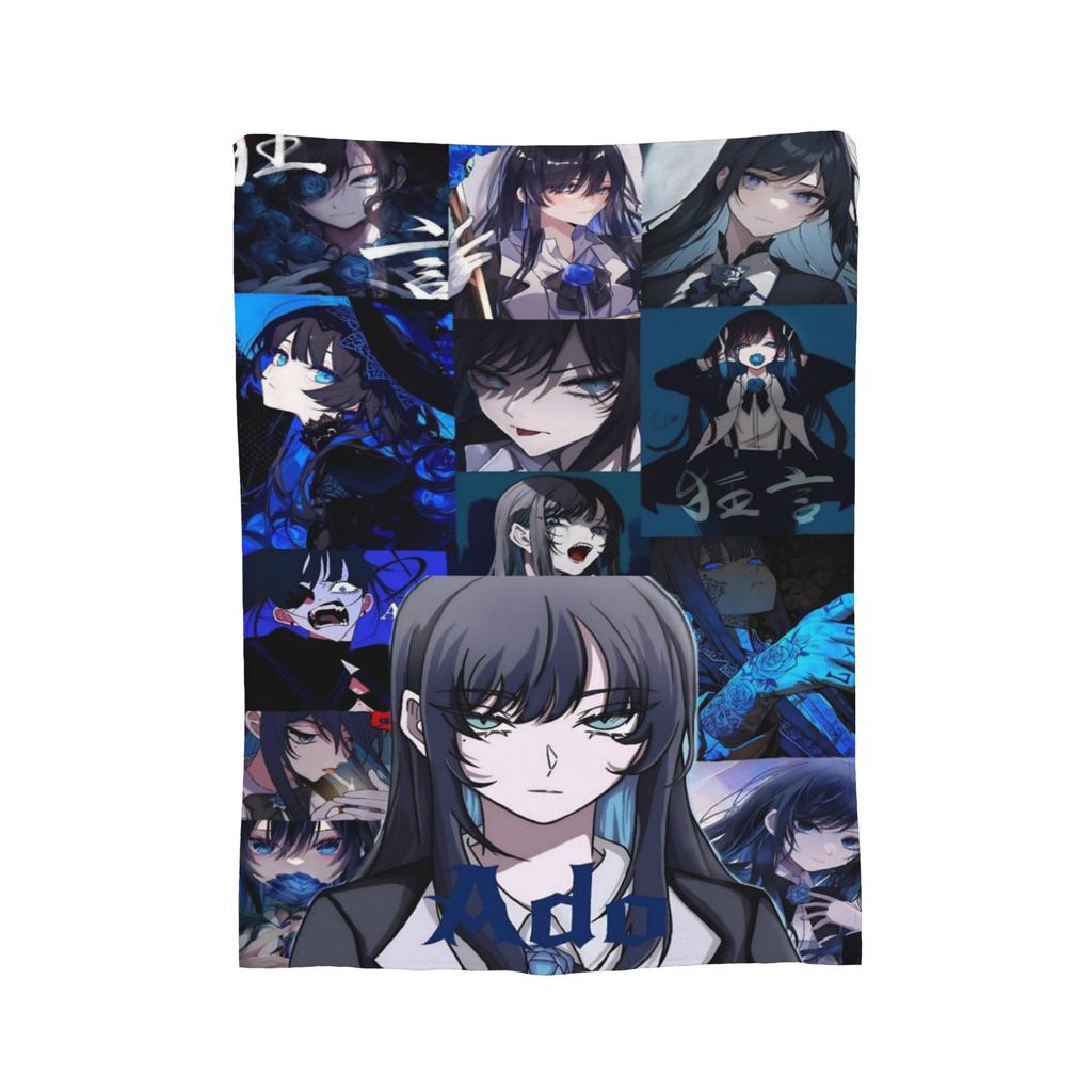 Ado Flannel Blanket Cartoon Awesome Throw Blanket for Home 125*100cm Rug Piece