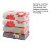 4Pcs Hand Towel No Shedding Coral Fleece Super Absorbent Sun Pattern Cleaning Cloth Daily Use