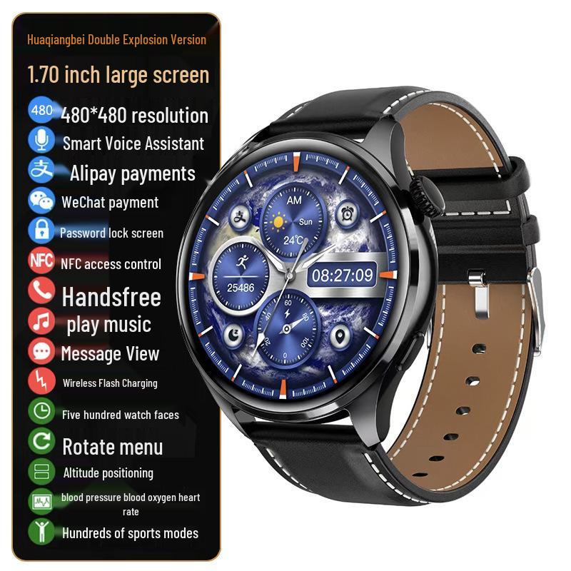 2025 NFC Bluetooth Call T05 Smartwatch GT5Pro for Men & Women
