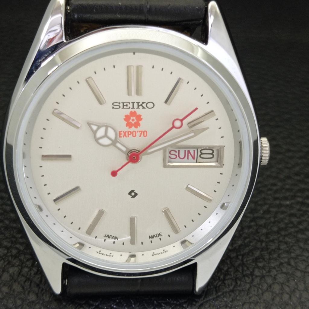 VINTAGE REFURBISHED SEIKO EXPO 70 AUTOMATIC 6309A JAPAN MENS WATCH A441921-9