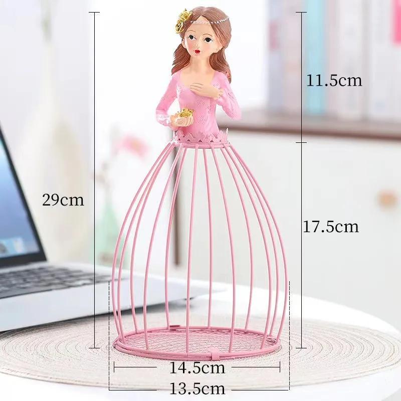 1pc Creative Flower Fairy Succulent Flower Pot Rack Succulent Flower Pot Storage Rack Pots for Plants Resin Ornament Crafts