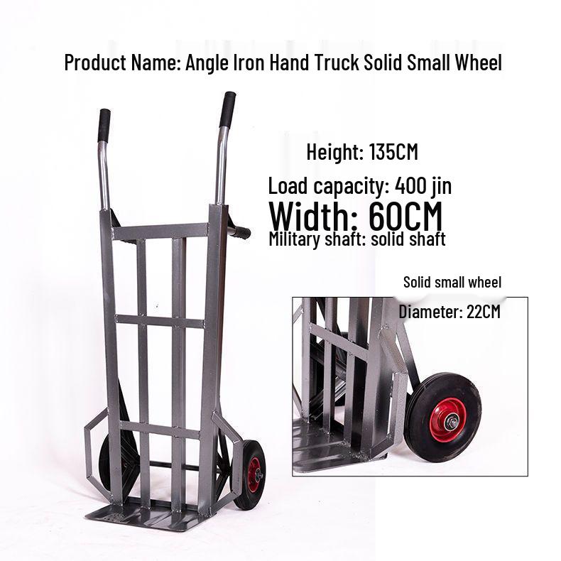Heavy-Duty Tiger Two-Wheel Hand Trolley Truck