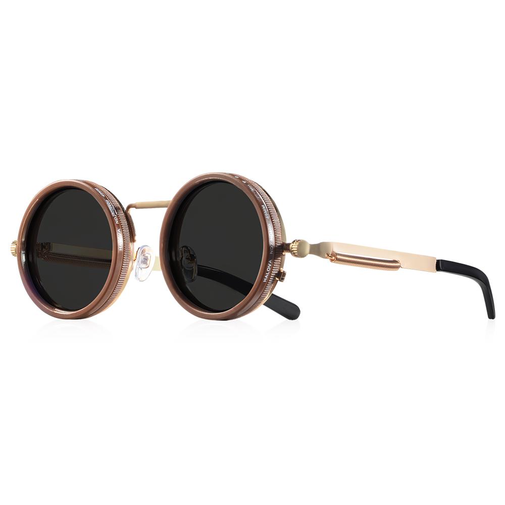 

CRIXALIS Polarized Round Sunglasses ND9 Adjustable Dimming Men Women Retro Punk Men s Fishing Eyeglasses Outdoor Shades UV400