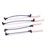 5pcs/Set Marine Spark Plug Ignition Wire Kits Fit for Mercruiser 3.0L 3.0 LX Engines 84-816761Q14