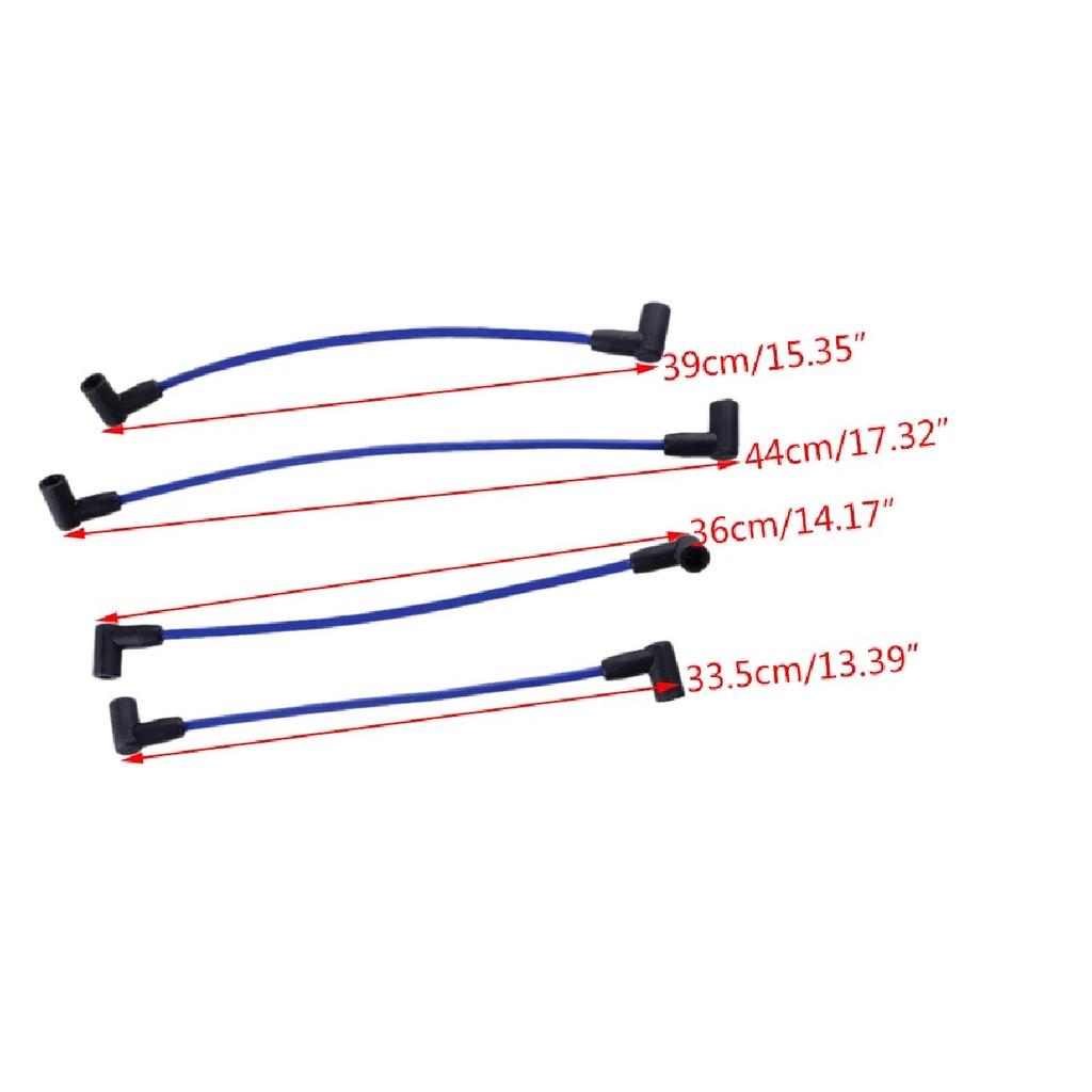 5pcs/Set Marine Spark Plug Ignition Wire Kits Fit for Mercruiser 3.0L 3.0 LX Engines 84-816761Q14
