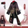 Huto Cos Costume Game Hu Tangzhu Huto Cosplay Costume Full Set Halloween Performance Outfit