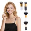 Women Makeup Brush Portable Travel Professional Soft Synthetic Bristles Blush Loose Powder Foundation Blending Kabuki Brush