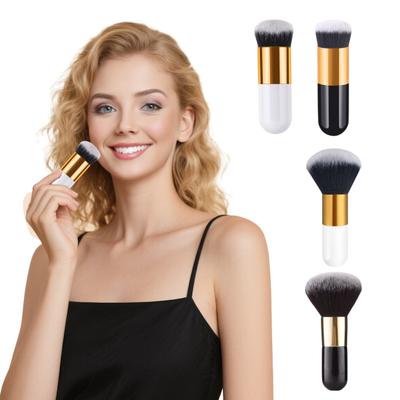 Damen Make-up Pinsel Tragbar Reise Professionell Weiche Synthetische Borsten Rouge Loses Puder Foundation Verblenden Kabuki Pinsel