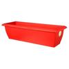 Blumenkasten - - Evolution - 80 x 40 x H 32 cm - 64 L - Rot