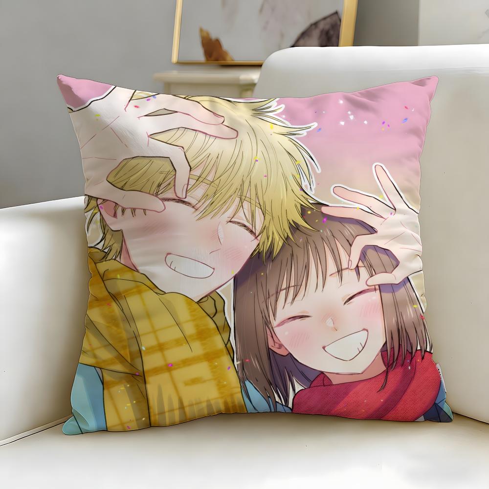 popular anime Skip and Loafer Cushion Cover Soft & Easy-Wash Pillow Case – Versatile for Couch, Bed, Travel and Office