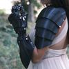 Accessoire Cosplay Imprimé en 3D Personnalisable Plaque Mécanique Armure Gant Bras Robotique Gantelet de Chevalier Collection Décoration Modèle Jouet