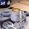 Japanese Style Totoro Coffee Mugs for Lovers Creative Milk Cup with Lid and Spoon Office Simple Ceramic Water Tea Cup Drinkware