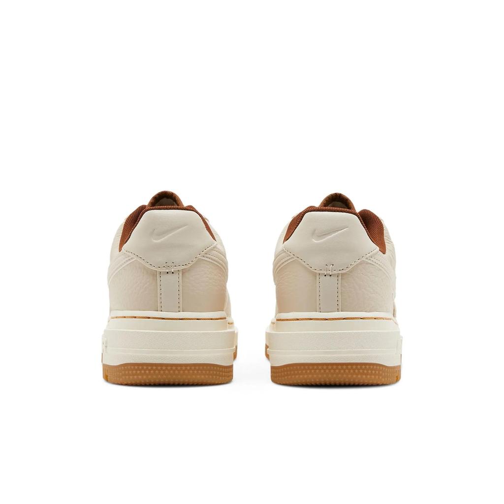 Nike Air Force 1 Luxe 'Pecan' (Unisex) Pearl White / Pecan / Gum Yellow / Pale Ivory Skate Shoes DB4109 200