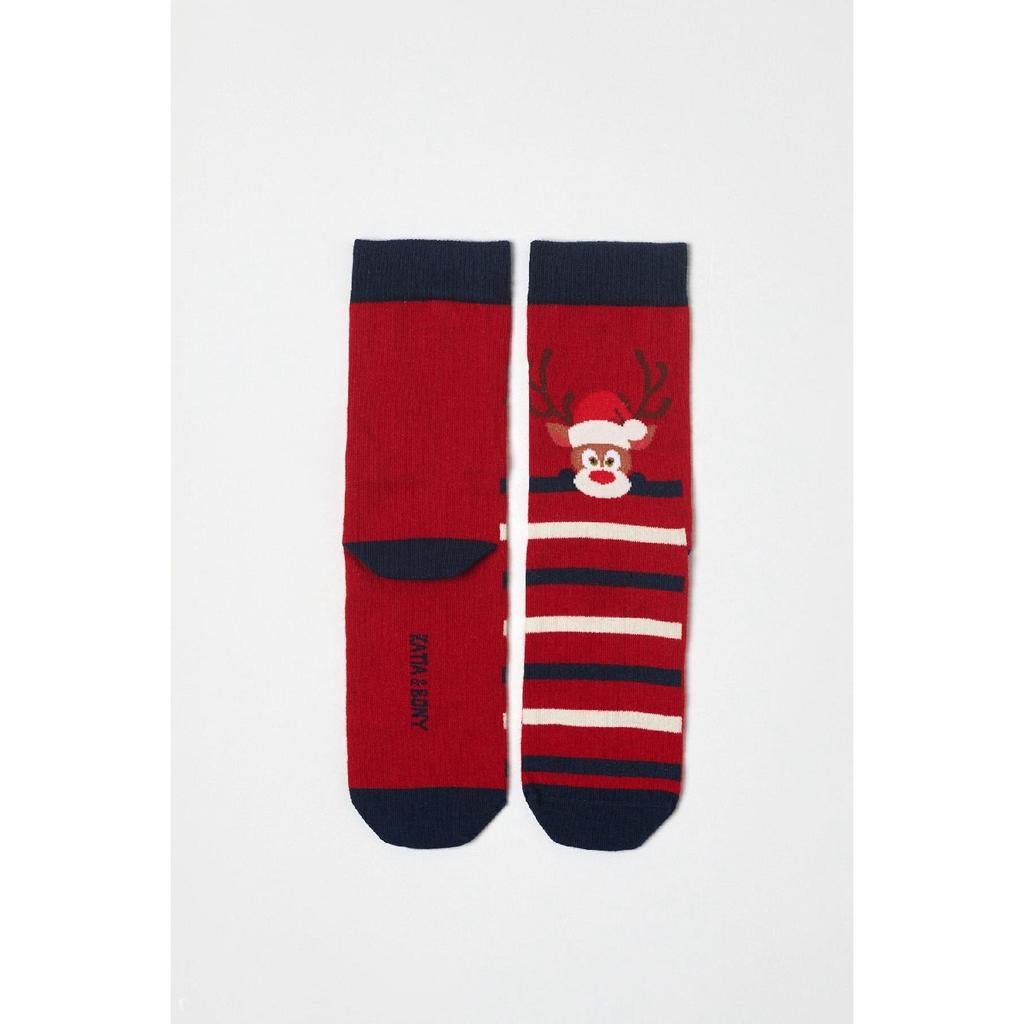 New Year's Socks Socks Red