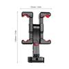 Portable Phone Tripod Mount Metal Phone Mount for Tripod with Dual Phone Holder Cold Shoe Mounts
