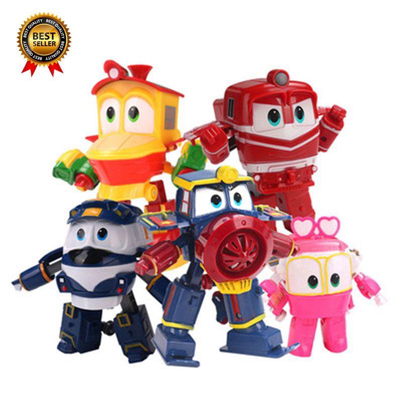 Rt Robot Trains Kay Transformer Transforming Train Figure Korean Toy Animation