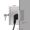 Outdoor Socket Stainless Steel Lock Waterproof Electric Box