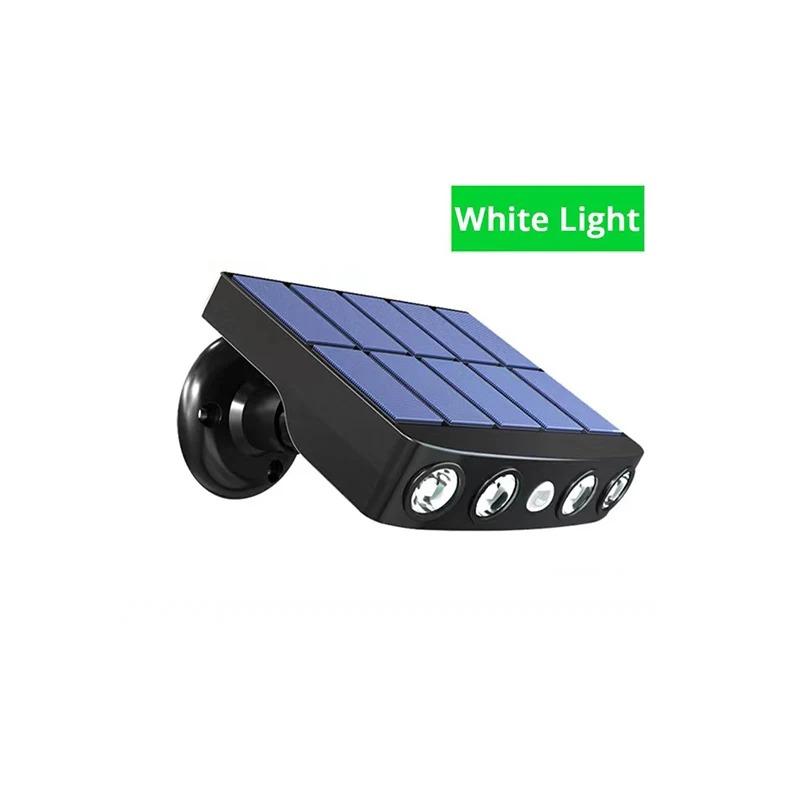 Solarbetriebener Bewegungsmelder-Flutlichtstrahler, langlebig und für den Außenbereich geeignet, Gärten, Balkone und Innenhöfe