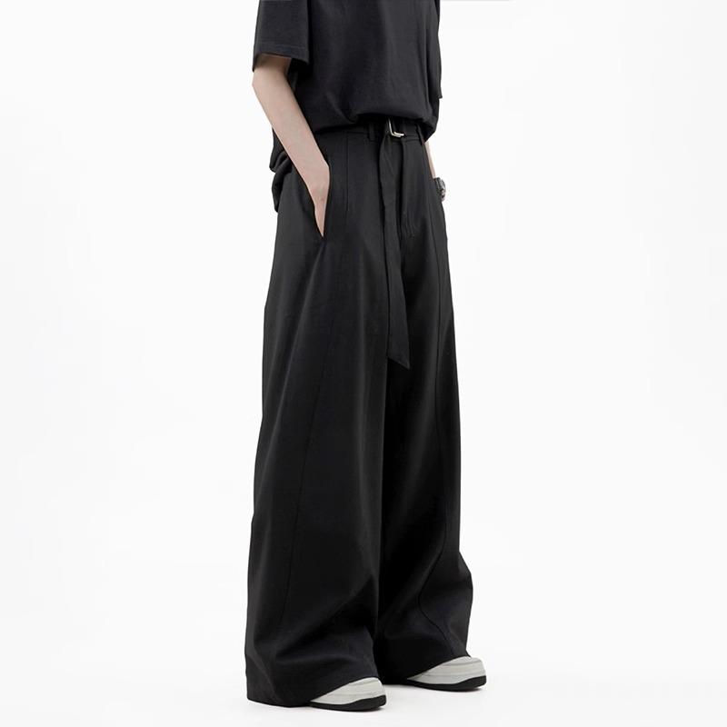 

Американские брюки кюлоты с изогнутым поясом в стиле ретро для женщин M чёрный