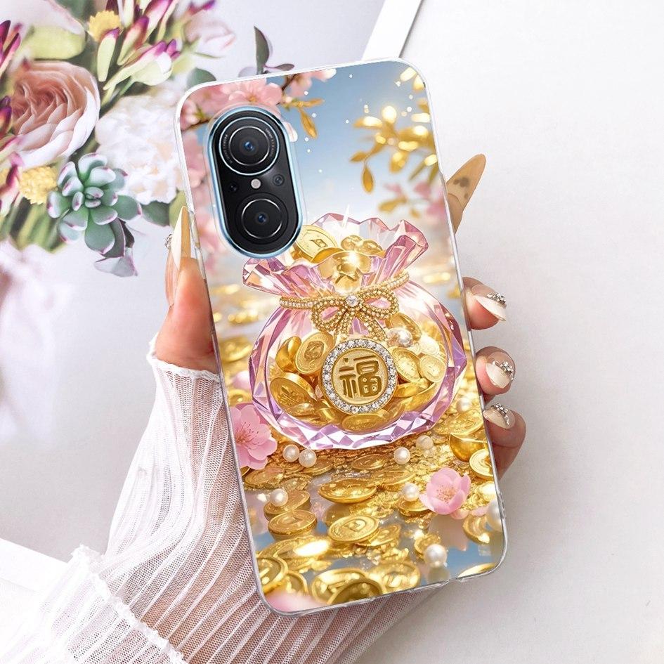For Huawei Nova 9 SE Case JLN-LX1 JLN-LX3 Cover Cool Tiger Lion Cartoon Soft TPU Phone Shell For Huawei Nova 10 SE BNE-LX1 Funda
