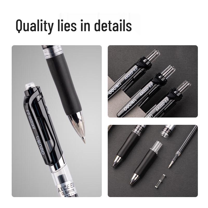 Deli S01 Elite Retractable Gel Pen 0.5mm