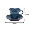 Mino Ware Cup and Saucer Sea Cucumber W30130