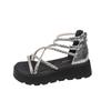 Fashion sandals summer new fashion casual versatile platform women's beach shoes muffin shoes