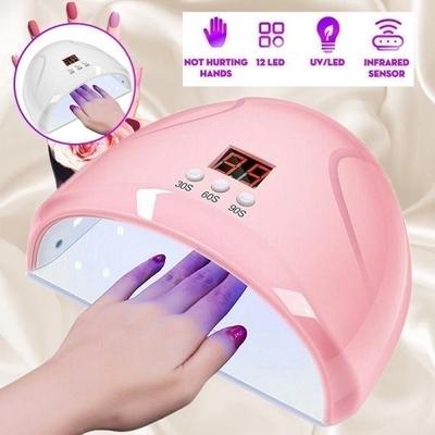 200W UV Led Lamp Nail Dryer Gel USB 12Leds For Nail Machine LED UV Gel Nail Lamp Dryer Curing Lamp Light Nail Gel Polish