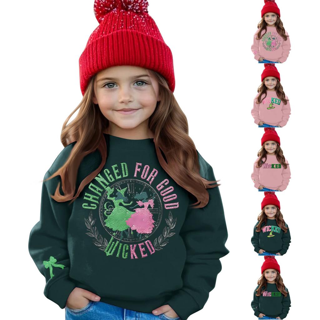 Jungen Mädchen Kindermode Täglich Vielseitig Lässig Rundhals Sweatshirts Täglich Langarm Patchwork Top Sweatshirts