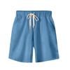 Pantalones cortos de talla grande para mujer, transpirables, de verano, de cintura alta, holgados, para deportes y ocio, pantalones rectos