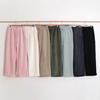 From Heart Women Big Size Plush Fleece Corduroy Wide Pants