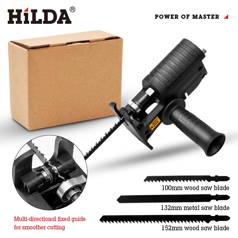 High-Power Quick-Install Cutting Tool: Reciprocating, Jigsaw, Saber, Drill, Chainsaw Accessories
