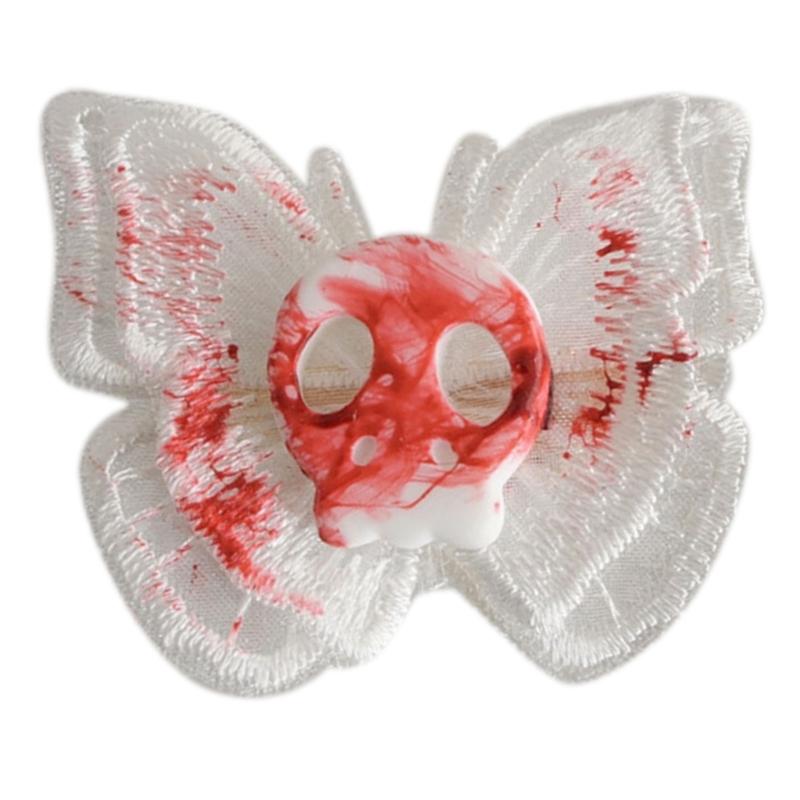 Vintage Dark Hairpin Steampunk Skeleton for Head Hair Clip Angel for Butterfly Headdress Hair Accessories for Performanc