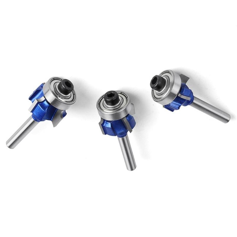 Multiple Semidiameter Corner Rounding End Mill Enhancing Wear Resistance Long Life for Furniture Decoration Work In Single Setups