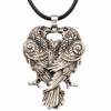 Norse Viking Odin Raven Amulet Necklace For Women Men Norse Jewelry Pendant Talisman