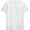 Calvin Klein Logo Print Round Neck Short Sleeve T-Shirt Unisex T-Shirts White J318472YAF