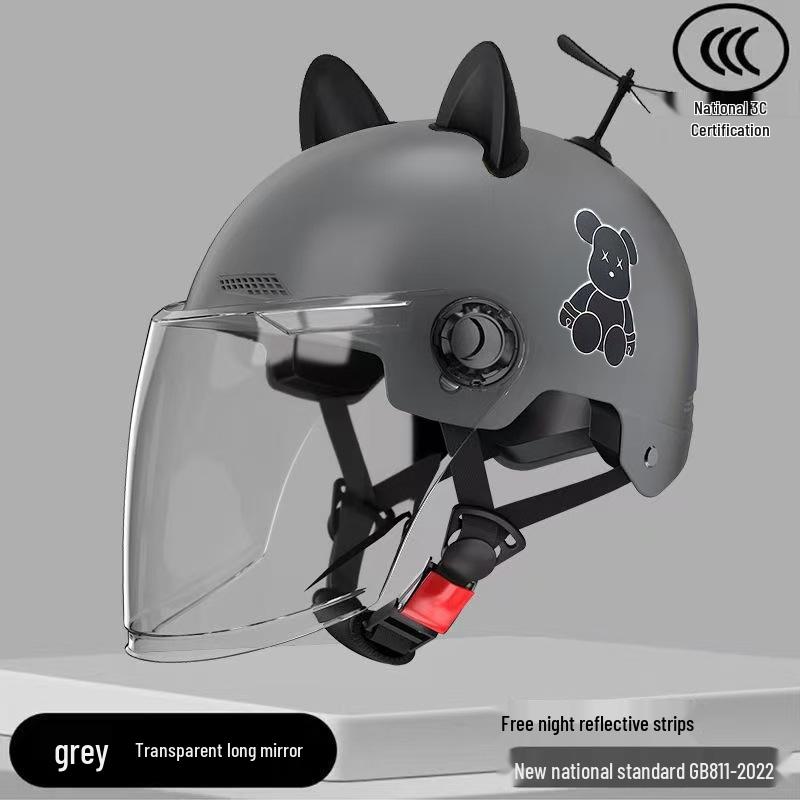 Casco Eléctrico Unisex para Bicicleta y Patinete Certificado 3C, Seguro y Ajustable, Protección Solar, Uso en Todas las Estaciones