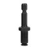 Plastic Casing Drill Chuck 0.8 10mm 3 8 24UNF + 1 4 Hex Head 3 8 Thread Extension Rod