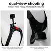 Recording Dog Harness Mount For Action Cameras Easy Clip On Design Adjustable Strap For 8-35kg Active Budding Pets