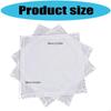 Artistic Hand Drawn Bridal Handkerchief DIY White Cotton Square Hanky Lace P9YB