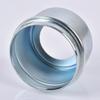 4x Trailer Hub Cover 1.98" Replacement Axle Wheel Hub Bearing Dust Cap RV Repair Fixing Axle Dust Cap Cup with Rubber Plug