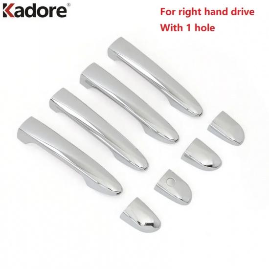 For Mazda 2 Demio DJ 2014 2015 2016 2017 2018 Hatchback Chrome Car Side Door Handle Cover Trim Molding Overlay Frame Accessories