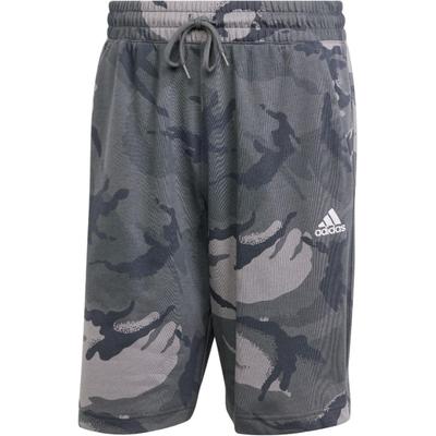 Performance Herren Tarnmuster Locker sitzende Sportshorts Grau Camo IS2017