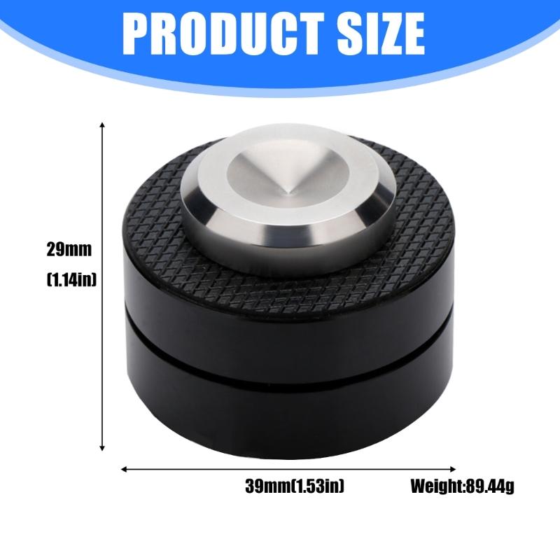 Aluminum Speaker Damping Feet Vibration Isolation Pad Equipment Sound Speaker Shockproof Pad Steel
