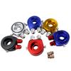 WLR RACING - Universal Aluminum AN10 Sandwich Oil Adapter Filter Cooler Plate Kit With 3/4-16 UNF , M20 X 1.5 Fitting WLR6721