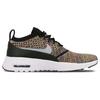 Nike Air Max Thea Comfortable Round Toe Low Top Running Shoes Women's Black 881175-600