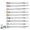 9pcs Watch Screwdrivers Set with Base Alloy Slot Cross Watch Screwdrivers Accessories