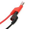 2pcs 1M Double End Test Lead Wire Line Electrical Voltage 4mm Banana Plug Alligator Clip Crocodile 15A Multimeter DIY Test Wires