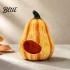 Aquarium Versteck Kürbis Aquarium Versteck Halloween Dekoration Harz Jack-O-Lantern Dekorationen Versteckhöhle für Betta Garnelen Hohl